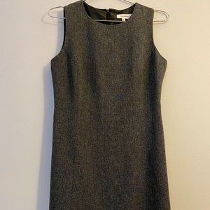 calvin klein gray dress, size 4, business casual + work appropriate